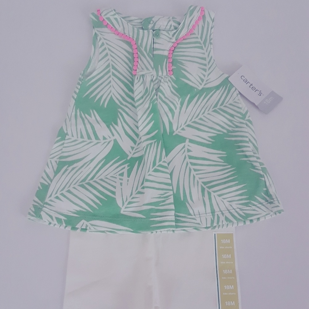 Carter's 2pc Tunic Set New